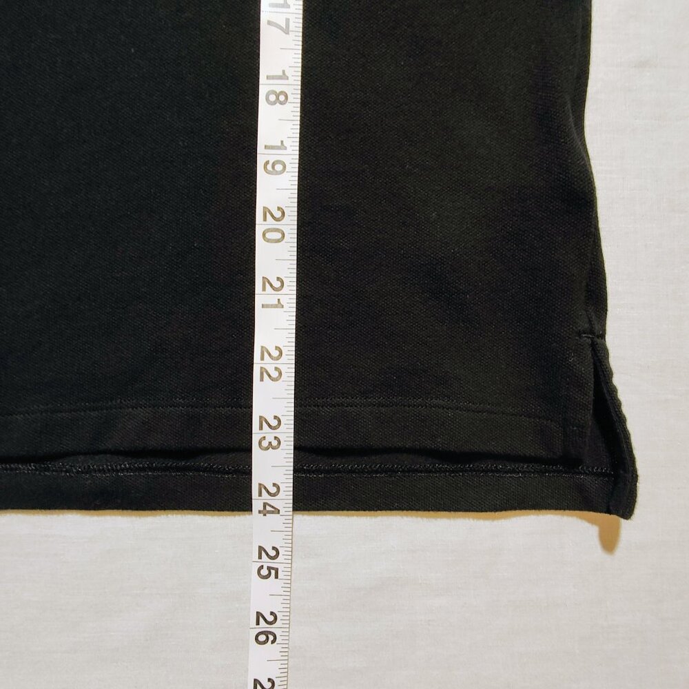 Lauren Ralph Lauren Women's S/P Black on‎ Black Polo - Picture 5 of 8